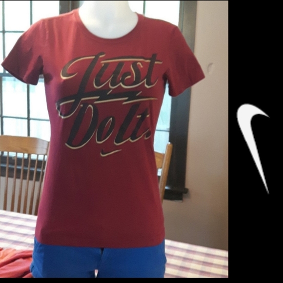 size S Nike JUST DO IT T-shirt - Picture 9 of 9